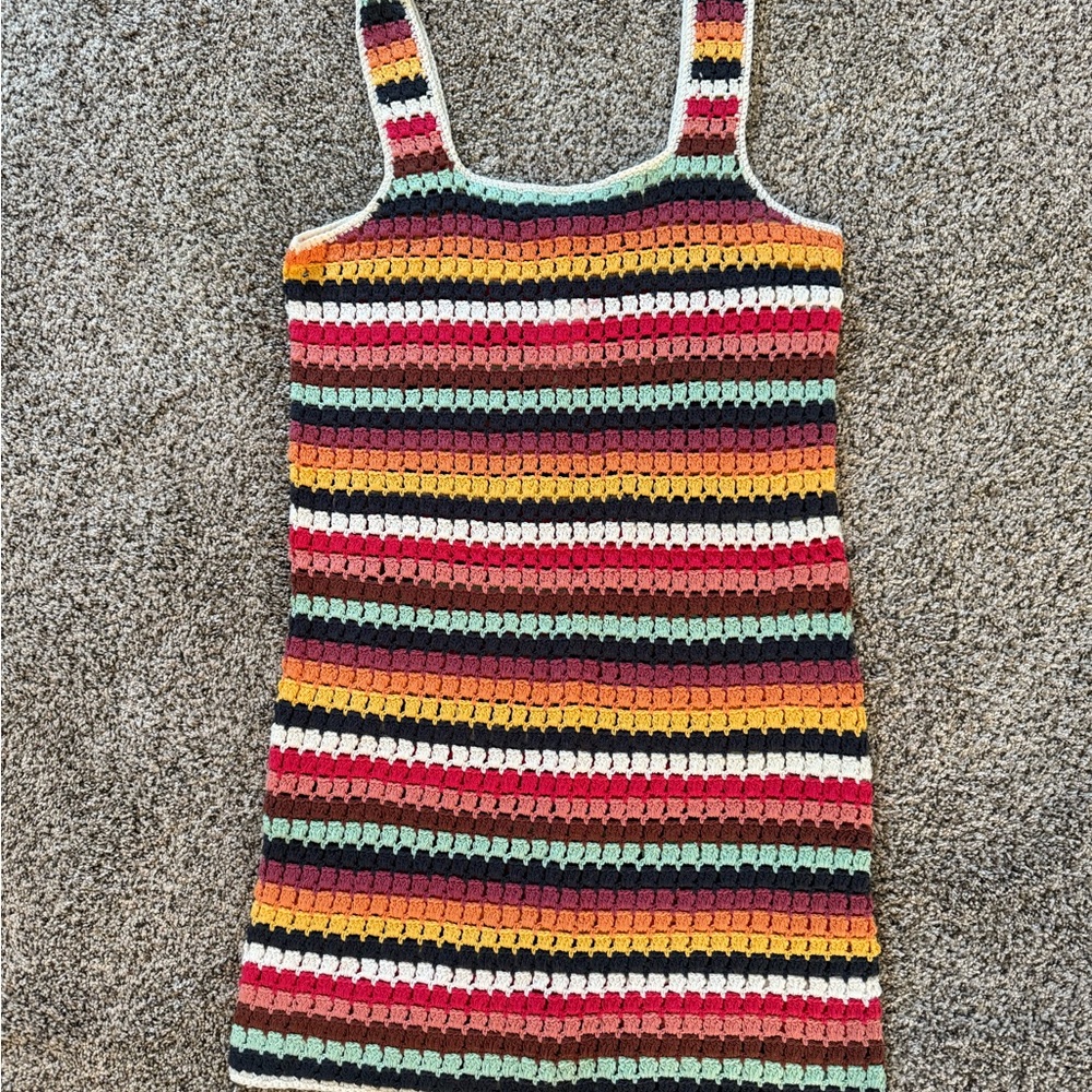 Marine Layer Multicolor Striped Sweater Dress